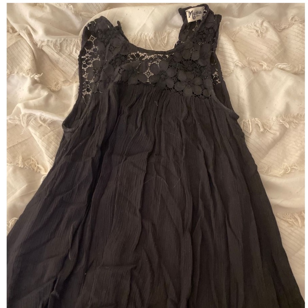 Black tunic dress